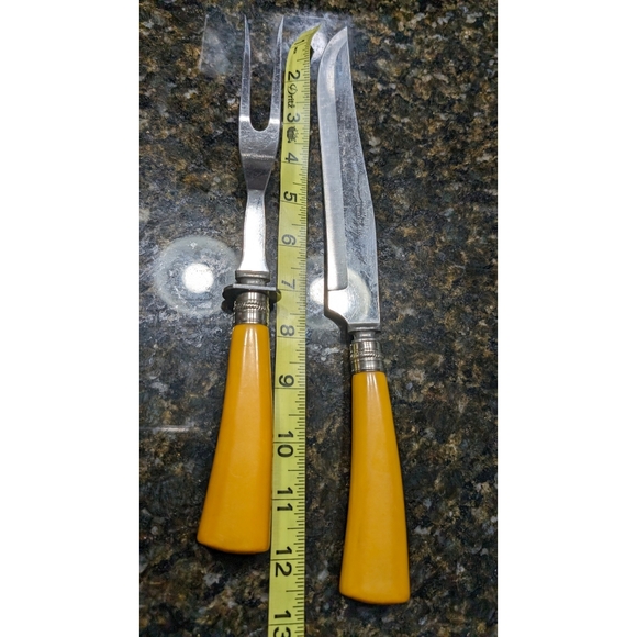 Vintage Washington Forge Bakelite England Stainless Carving - Picture 17 of 17